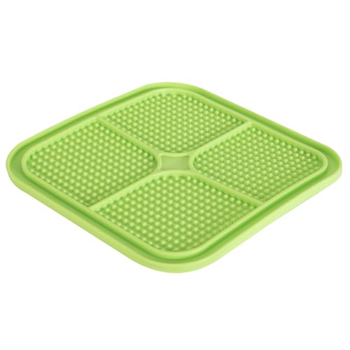 Pet Zone Boredom Busterz Relax Slow Feeder Licking Mat, Dogs, Cats, Green