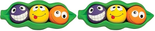 Multipet Three Peas in A Pod (Pack of 2) - size: 7.5 inch (Pack of 2)
