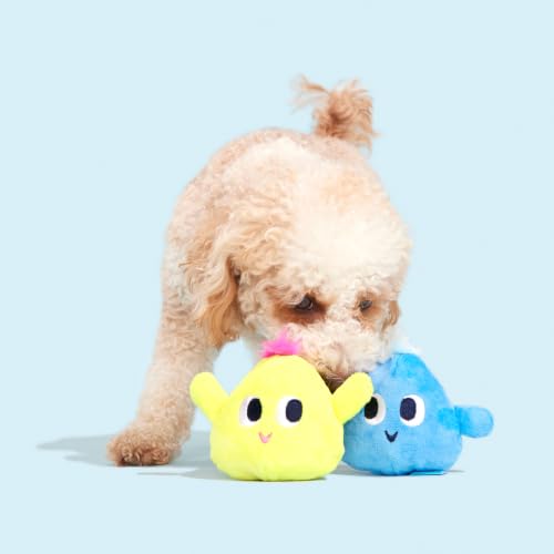BarkBox Wobble Dog Toy Set - Extra Small to Small Dogs - color: WOBBLE & WUBBLE