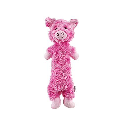 Outward Hound by Charming Pet Lil' Dudes Pig Plush Squeaky Dog Toy - color: Lil' Dudes Pig, size: 1 Count