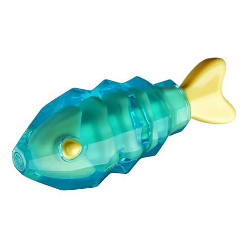 MewaJump Dog Chew Toys for Aggressive Chewers, Tough Dog Toy Medium Breeds - color: jelly fish