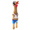 Outward Hound Squawkers Squeaky Latex Dog Toy, Earl, 11.4" - color: Tan, size: Large