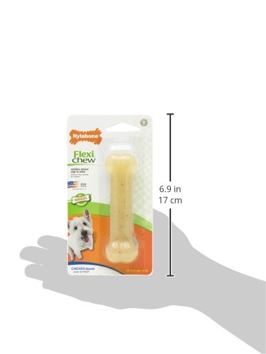 Nylabone Flex Moderate Chew Dog Toy Chicken Small/Regular (1 Count) (Pack of 4) - size: Small (Pack of 4)