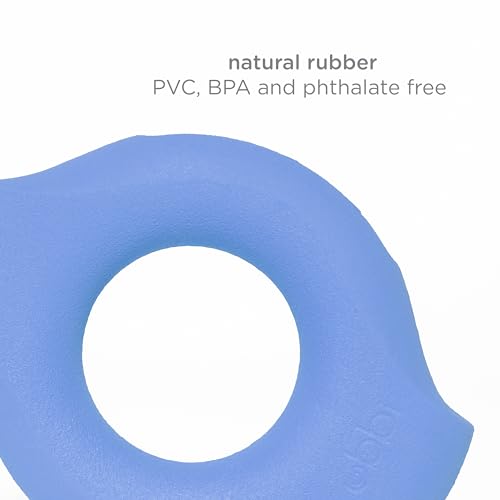 Ubbi Kibbler Interactive Treat Dispensing Dog Toy, Blue - size: One Size, style: Treat Toy, Blue