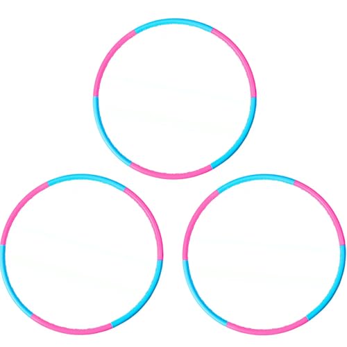 Liberry Kids Exercise Hoop Sport Toy for 3+ with Adjustable Size - size: 3 pack-18 pieces