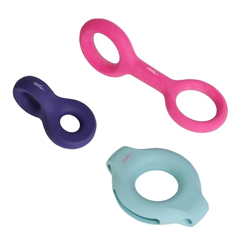 Ubbi Pet x Karim Rashid Dog Toy Set - size: One Size, style: Pink, Purple & Blue Set
