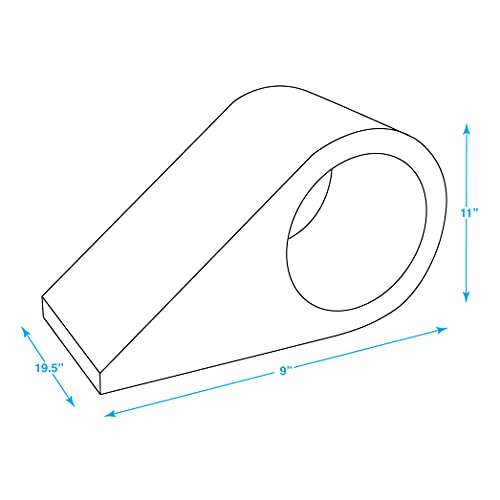 Best Pet Supplies Catify Corrugated Cardboard Cat Scratcher - Droplet - color: Droplet
