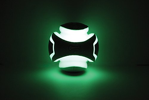 ChuckIt! Kick Fetch Dog Toy Ball, Glow In The Dark, Small - size: Small, style: Max Glow