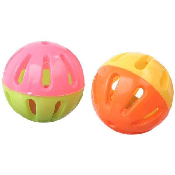 Super Bird Creations SB1055 Birdie Balls Bird Foot Toy, Medium Bird Size, 2" Diameter (4 Pack)