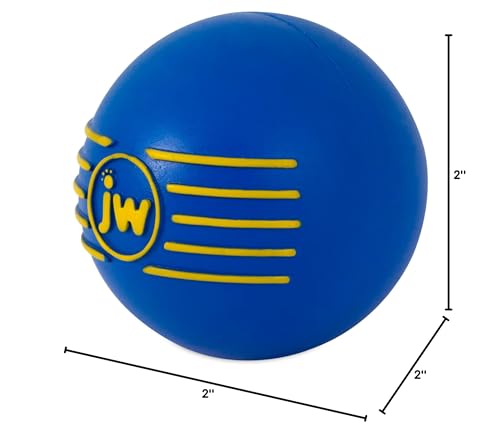 JW Squeak-ee Ball Puppy Toy (Pack of 3) - size: Small (Pack of 3)