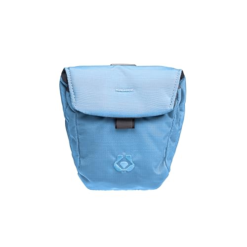 Snack Sack – Magnetic Quick-Access Treat Pouch with Wipeable Liner & Strap Attachment for Training, Walks & Rewards (Coast) - color: Coast