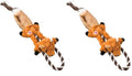 SPOT Ethical Pets Fox Mini Skinneeez Tugs Dog Stuffingless Toy, 14" (Pack of 2) - size: 14" (Pack of 2)