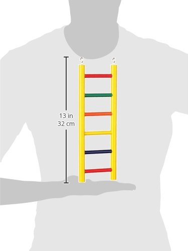 Prevue Pet Products 6-Rung Wood Bird Ladder Accessories - size: 6 rungs