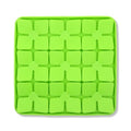 Silicone Snuffle Mat for Dogs Interactive Brain Stimulation Dog Toy Soft Durable Mat for Large Breeds - Encourages Slow Eating Non-Slip Food Mat Easy to Clean, Portable Design (Green)