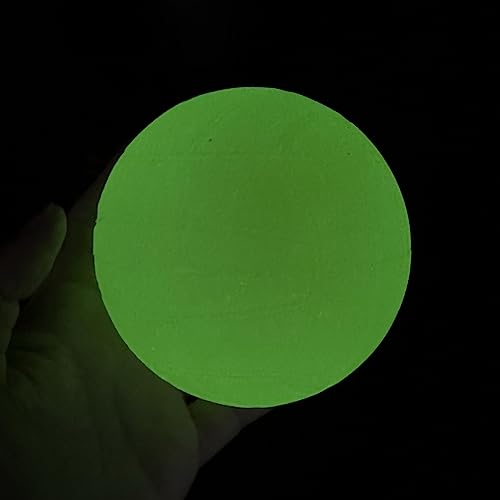 Glow in the Dark Spike Replacement Balls, Luminous Ball at Night - style: 3x Glow Balls with Pump