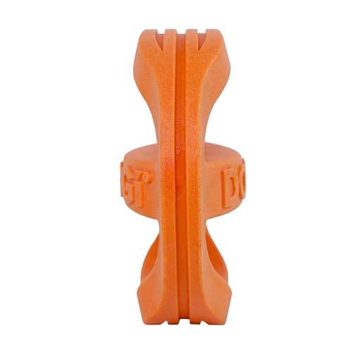 Van Ness Pets Doggi Catch and Carry Flying Disc Floating Dog Toy, Small, Orange - size: Small
