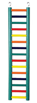 Prevue Pet Products 15-Rung Wood Bird Ladder Accessories - size: 15 rungs
