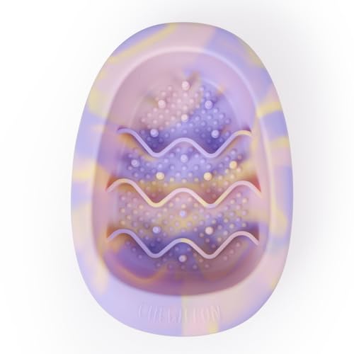 CHEWFFON Dog & Cat Lick Mat Bowl with Suction Cups, Lavender Purple Small - color: Lavender, size: Small