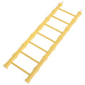 Yardwe Hamster Ladder Bird Ladder for Bird Cage Plastic Yellow