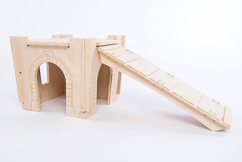 Small Pet Select Habitat Hideout Castle, Medium, Rabbit & Guinea Pig - style: Castle-Medium