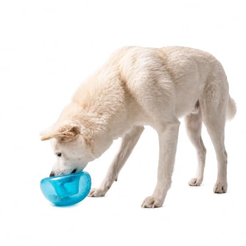 Outward Hound Snoop Interactive Treat Dispensing Dog Toy, Blue, 5" - color: Blue