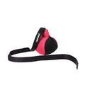 Dingo Gear Dog Ball with Long Handle, French Linen, Pink 29 in - color: Pink-Black