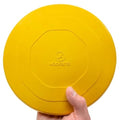 "Indestructible Dog Disc - Lifetime Replacement - Medium & Large Breed - Ultra Durable for Aggressive Chewers - Tough & Strong, Heavy Duty Natural Rubber Toy - Fetch, Tug, & Chew - 8in