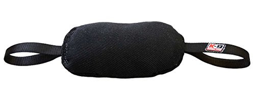 Redline K9 'Karl' Tug Toy Bite Reward Toy 9 Inch x 6 Inch x 2 Inch (Black) - color: Black