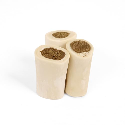 Cadet Stuffed Shin Bones for Dogs, Peanut Butter Flavor, Small, 3 Count - size: 3 Count (Pack of 1)