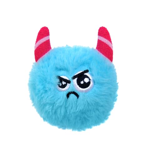 TwoEar Squeaky Ball Dog Toys for Small Dogs, Blue - color: Blue