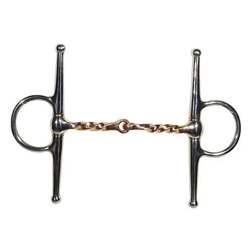 Schneiders FES Slow Twist Full Cheek FES Slow Twist Full Cheek | Training Bit for Increased Response | Aids Balanced Movement | Promotes Salivation | Ensures Stability & Leverage