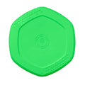 PROJECT HIVE ·PET COMPANY· Dog disc - Great for Fetch - Includes a Lick mat on Back - Floats in Water, Smooth Glide - Made in The USA (Tropical Coconut) - color: Tropical Coconut