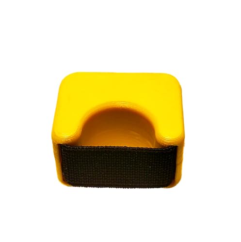 Hands-Free Dog Training Clicker Ring - Loud 95 dB Finger Clicker for Dogs, Puppies, Cats & Birds, Fits Any Finger, No Batteries (Yellow) - color: Yellow