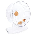 Niteangel Super-Silent Hamster Exercise Wheel: Quiet 12.8" Running Wheel - color: Transparent, size: Extra Large