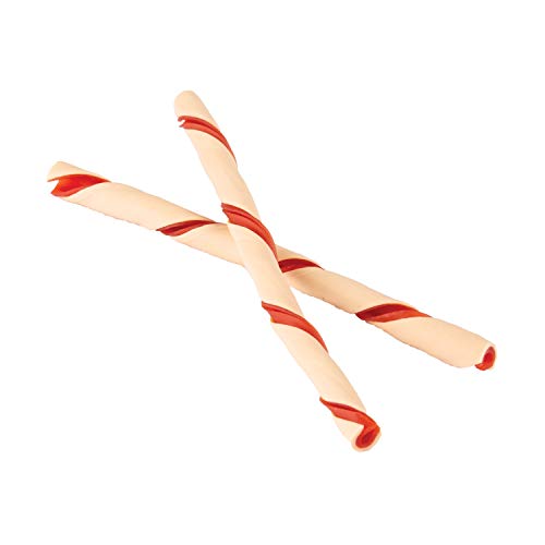 DreamBone Twist Stick Dog Treats Rawhide-Free Real Chicken, 50 Ct (24 Pack) - size: 9.7 Ounce (Pack of 24)