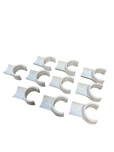 3/4" Jump Cups-Dog Agility Equipment-Set of Ten fits Factory Labeled 3/4" PVC Pipe. See Description Prior to Ordering