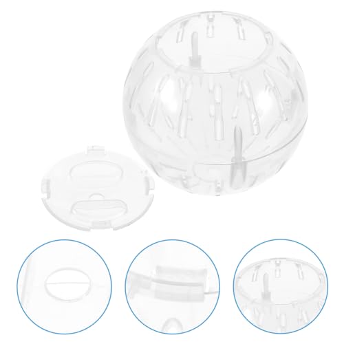 ULTECHNOVO Chinchilla Mini Toy Running Ball for Hamster Rat Running Wheel Exercise Ball Dwarf Hamster ning Small Pet About Toys Small Pet ning Cage Guinea Pig - size: 1pcs