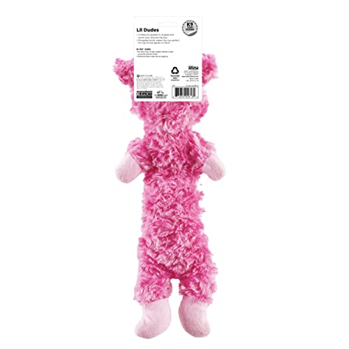 Outward Hound by Charming Pet Lil' Dudes Pig Plush Squeaky Dog Toy - color: Lil' Dudes Pig, size: 1 Count