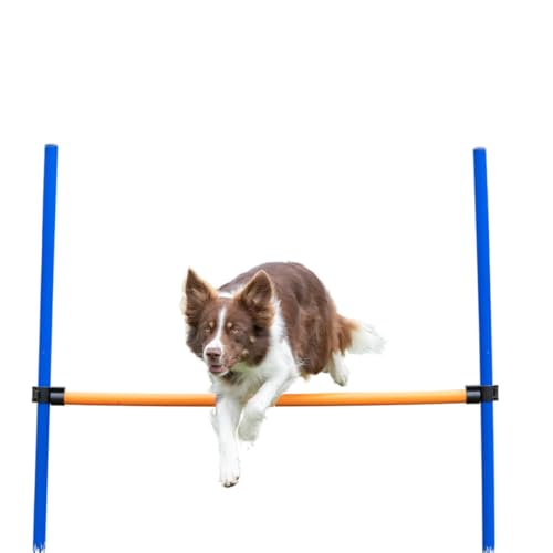 TRIXIE Dog Agility Hurdle with Height Adjustable Crossbar