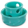 Messy Mutts Totally Pooched Puzzle n Play Mushroom, Small, Teal - color: Teal, size: Small