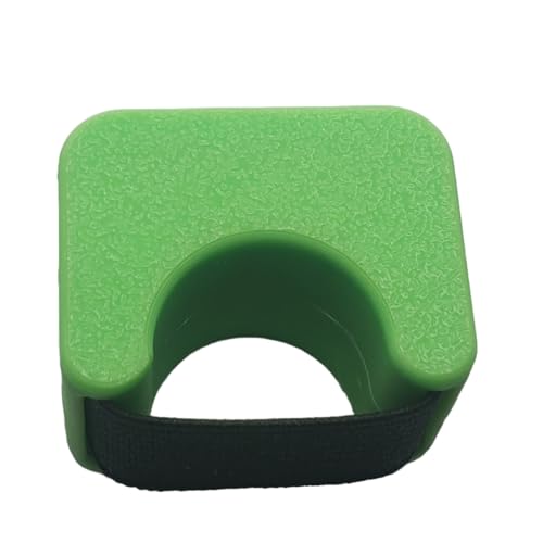 Hands-Free Dog Training Clicker Ring - Loud 95 dB Finger Clicker for Dogs, Puppies, Cats & Birds, Fits Any Finger, No Batteries (Green) - color: Green