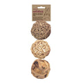 ROSEWOOD Boredom Breaker Small Animal Activity Toy Trio of Fun Balls, Medium