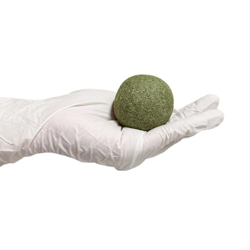 happylain 2 inches Diameter Catnip Ball - size: Set of 1