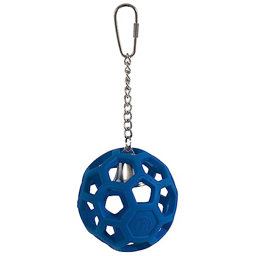 JW Pet Activitoys HOL-ee Roller Parrot Toy, 4in Diameter - size: 3.5'' diameter 7.75'' length