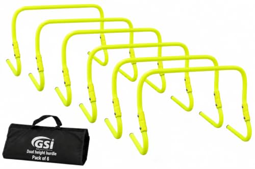 GSi Dual Height Hurdles for Soccer Speed and Agility Training