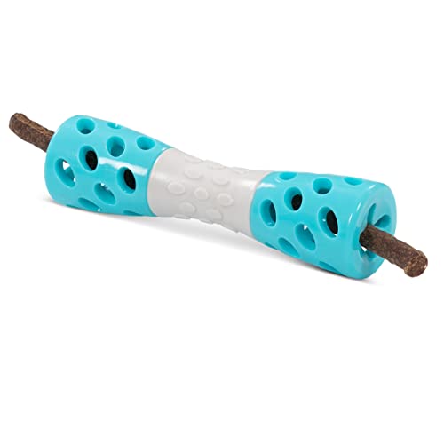 Messy Mutts Totally Pooched Toss n Stuff Hourglass, 7 Inch, Teal - color: Blue