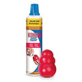 KONG Classic Toy and Easy Treat Peanut Butter Spray, 14 oz, Medium Dogs