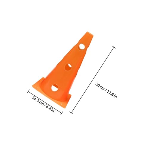 VANZACK 5pcs Agility Training Cones Soccer Cones Football Flexibility Drills Hollow Sports Training