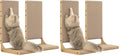 Zakkart 4-Pack Cat Scratching Board, 25.6'' Tall Cardboard L Shape Vertical Cat Scratchers for Indoor Cats, Cat Scratching Post for Wall and Couch, Large - size: Large 2PC (25.6'' tall) (Pack of 2)