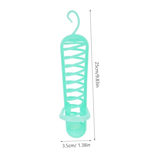Kisangel Plastic Parakeet Millet Spray Holder, Hanging Feeder for Parakeets